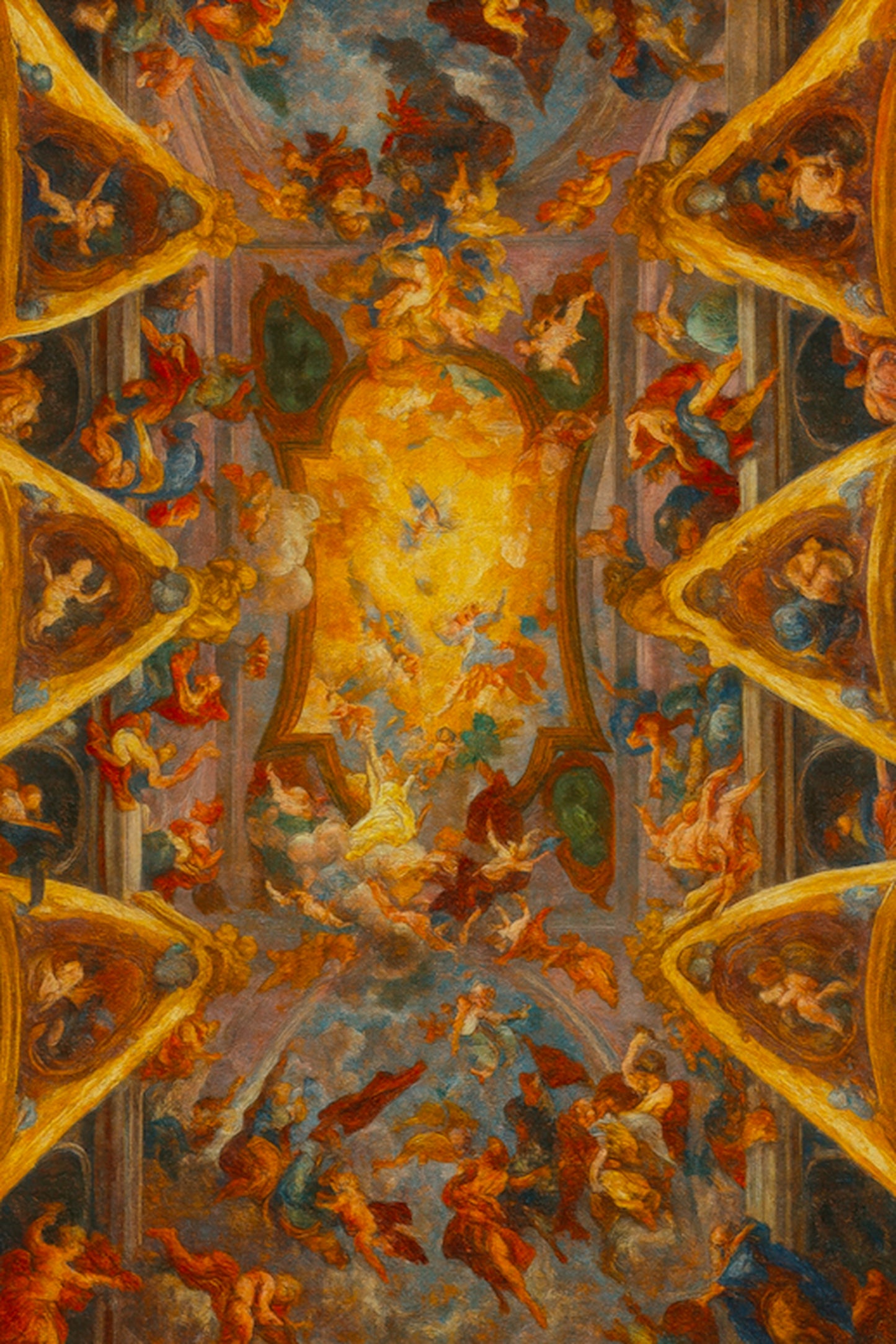 Baroque Ceiling Fresco