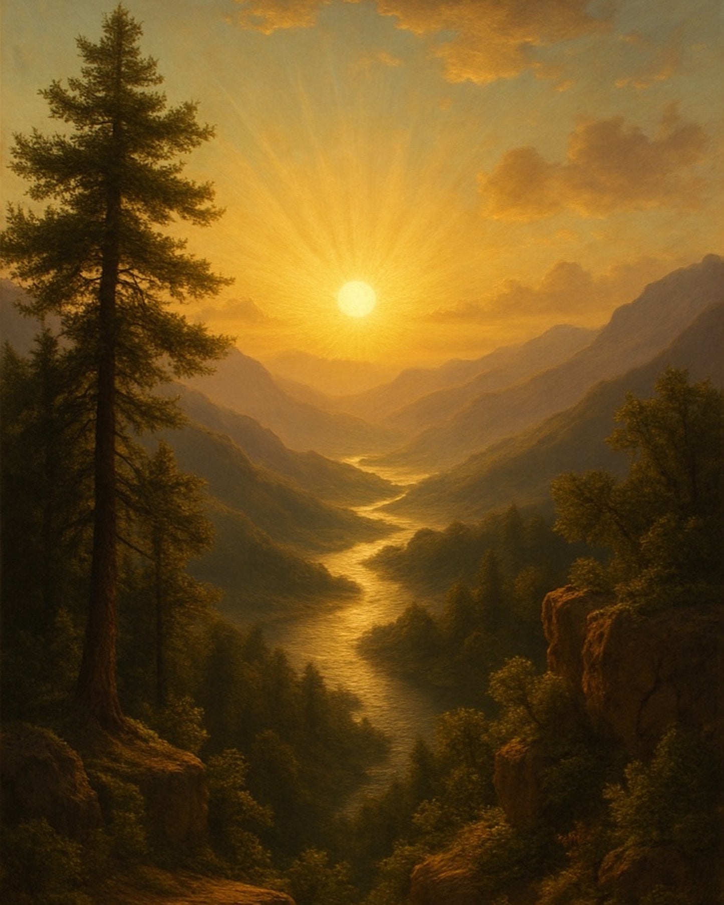 Valley Sunset