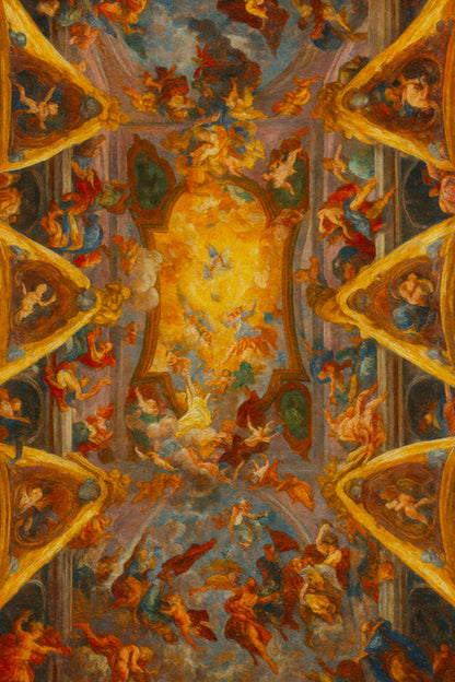 Baroque Ceiling Fresco